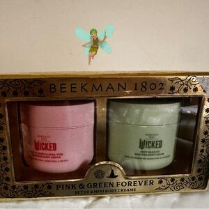 Beekman 1802 Wicked Pink and Green Body Cream Duo
